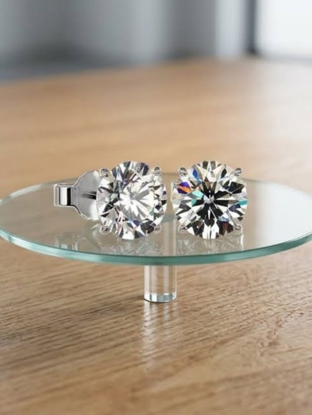 ✨ Stunning 1 Carat Total Weight Lab-Grown Diamond Stud Earrings ✨